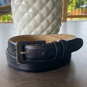 Nine West| Black Leather  Belt
